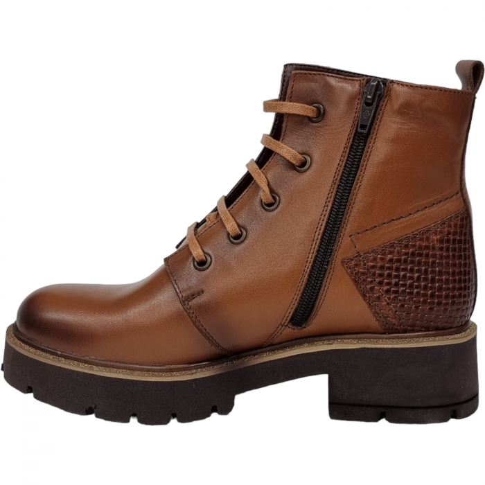 Ghete Damă Casual Din Piele Naturală Maro 8541 [6]