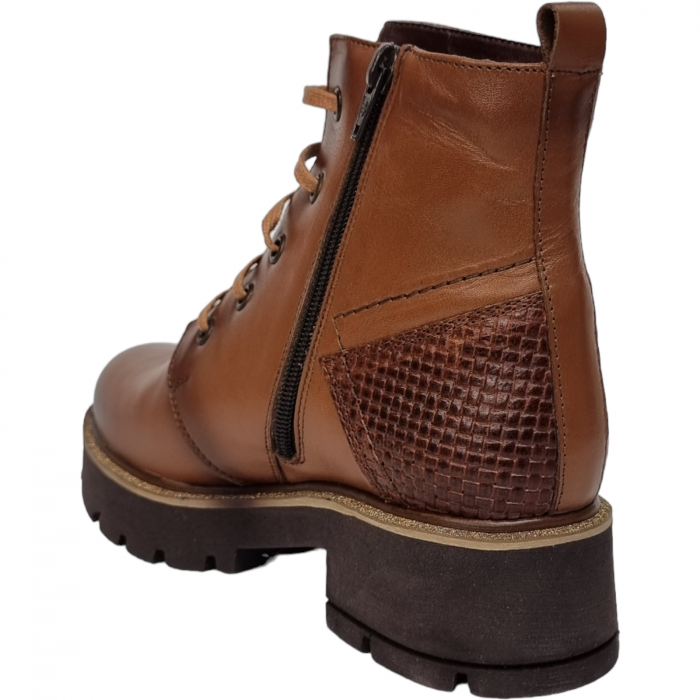 Ghete Damă Casual Din Piele Naturală Maro 8541 [3]