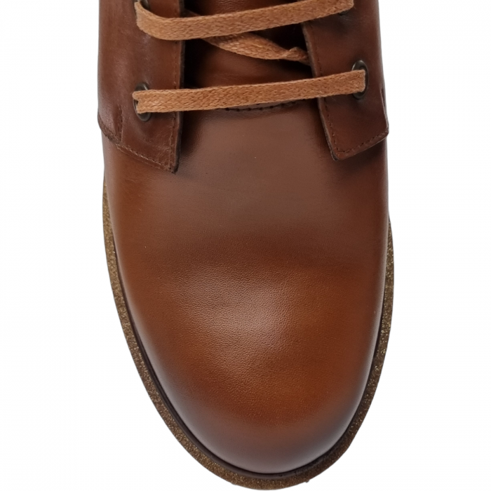 Ghete Damă Casual Din Piele Naturală Maro 8541 [5]