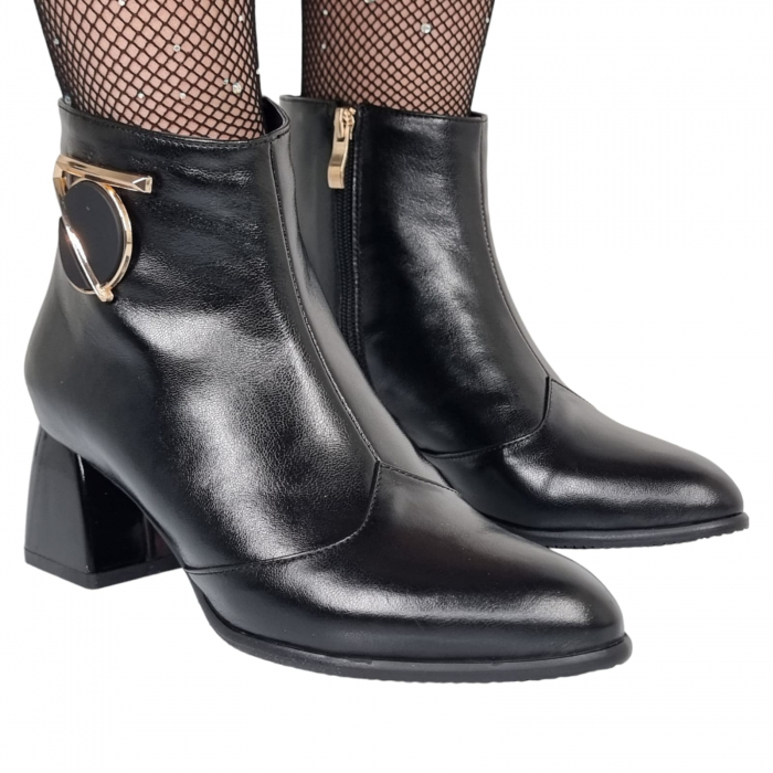 Ghete Damă Elegante Din Piele Naturală 9530 [7]