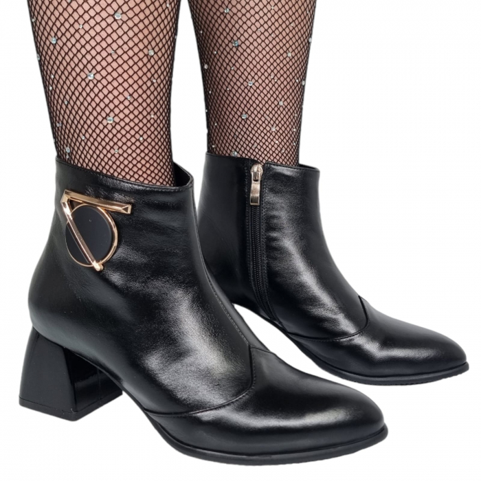 Ghete Damă Elegante Din Piele Naturală 9530 [6]