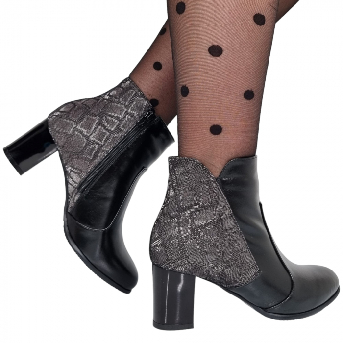 Ghete Damă Elegante Din Piele Naturală 9532 [4]