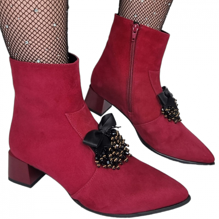 Ghete Damă Elegante Din Piele Naturală 9535 [6]
