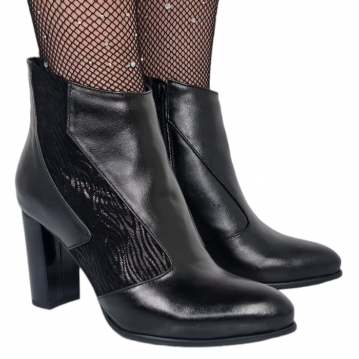 Ghete Damă Elegante Din Piele Naturală 9538 [5]