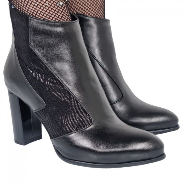 Ghete Damă Elegante Din Piele Naturală 9538 [3]