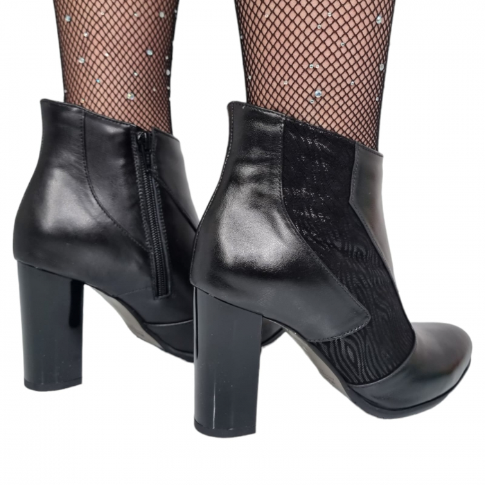 Ghete Damă Elegante Din Piele Naturală 9538 [4]