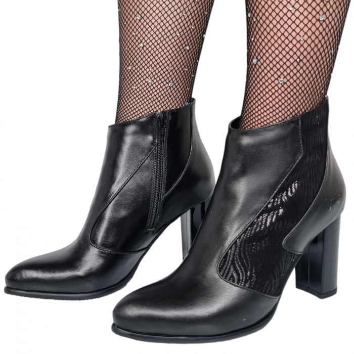 Ghete Damă Elegante Din Piele Naturală 9538 [2]