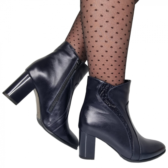 Ghete Damă Elegante Din Piele Naturală 9541 [2]