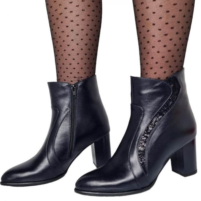 Ghete Damă Elegante Din Piele Naturală 9541 [3]