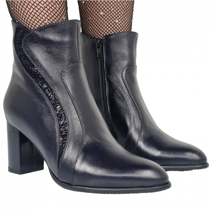 Ghete Damă Elegante Din Piele Naturală 9541 [5]