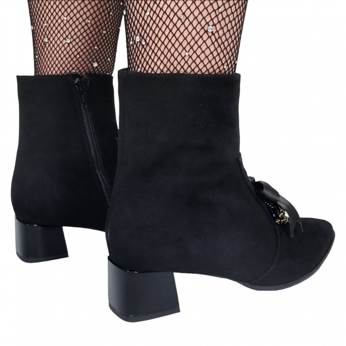 Ghete Damă Elegante Din Piele Naturală 9552 [4]