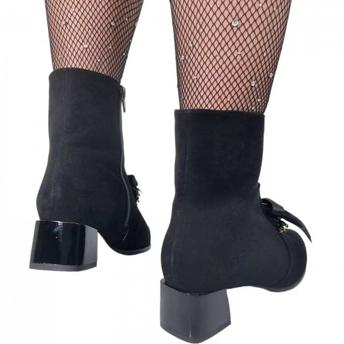 Ghete Damă Elegante Din Piele Naturală 9552 [2]