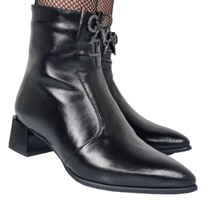 Ghete Damă Elegante Din Piele Naturală 9554 [2]