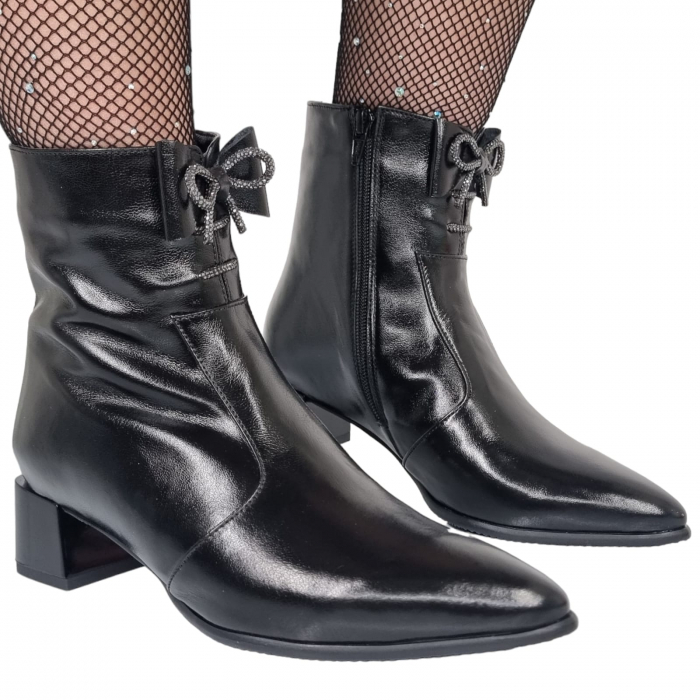 Ghete Damă Elegante Din Piele Naturală 9554 [6]