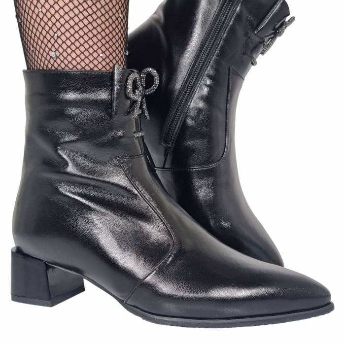 Ghete Damă Elegante Din Piele Naturală 9554 [5]