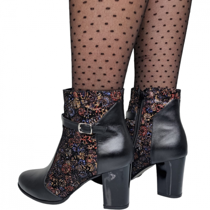 Ghete Damă Elegante Din Piele Naturală 9555 [4]