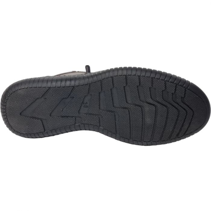 Ghete Damă Casual Din Piele Naturală Maro 8538 [4]