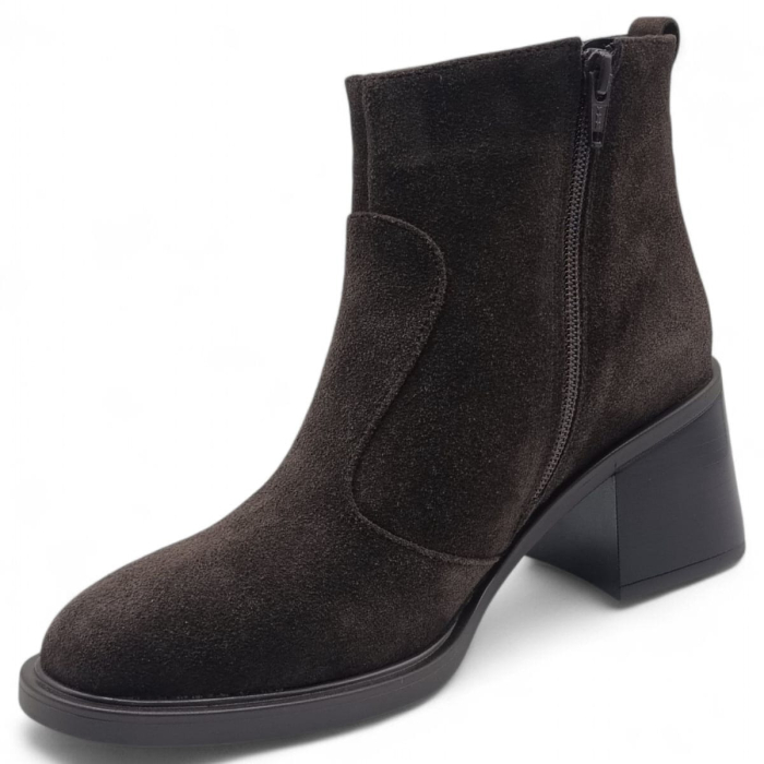 Ghete Damă Elegante Din Piele Naturală Maro Vel  40220 [5]