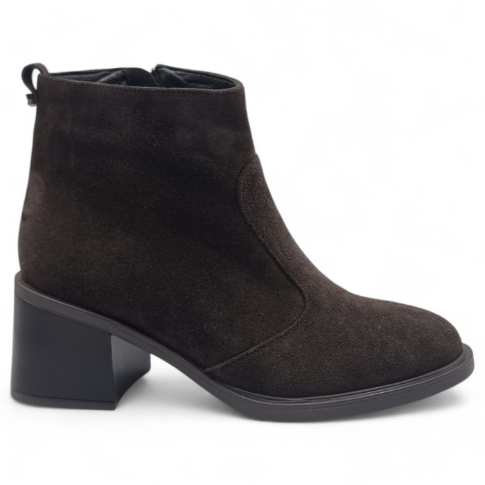 Ghete Damă Elegante Din Piele Naturală Maro Vel  40220 [1]