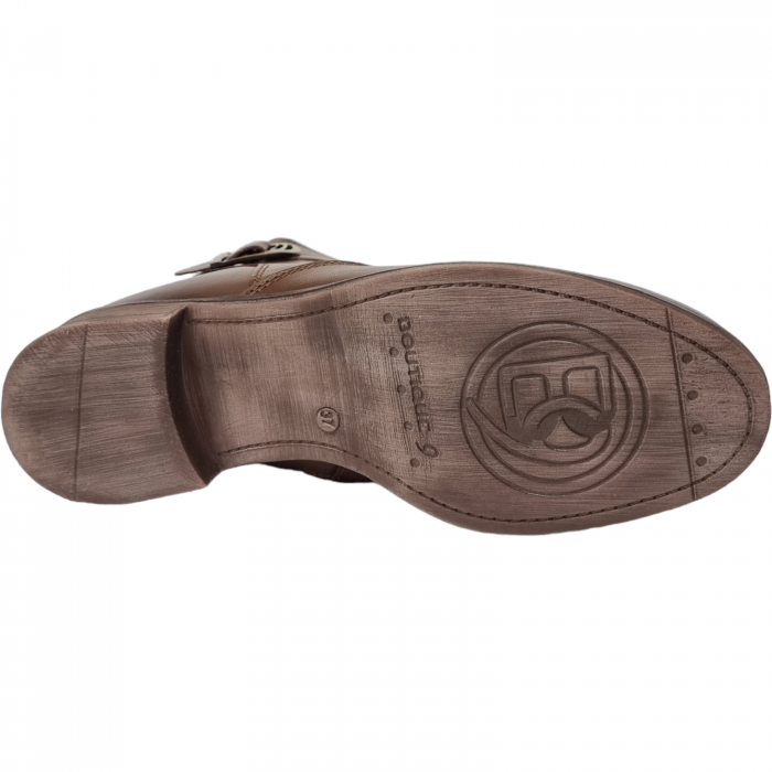 Ghete Damă Casual Din Piele Naturală Maro 8603 [10]