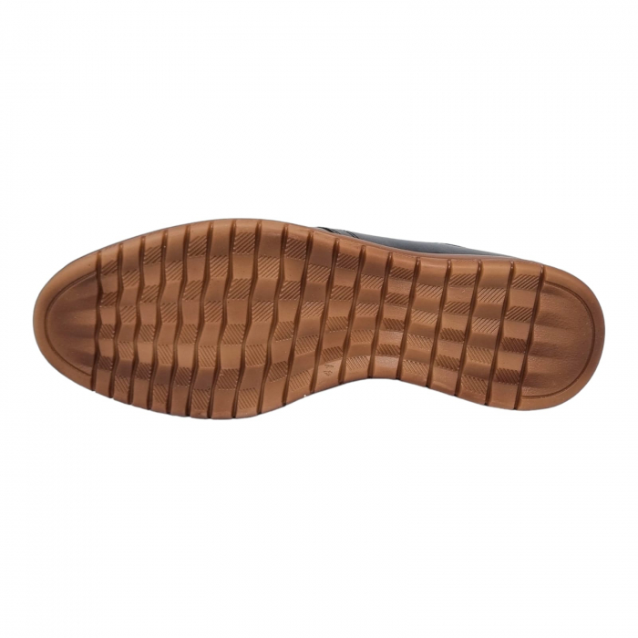 Pantofi Bărbați Casual Din Piele Naturală Blue 1316 [14]