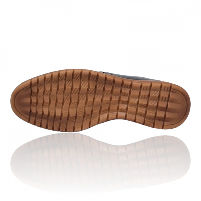 Pantofi Bărbați Casual Din Piele Naturală Blue 1316 [5]