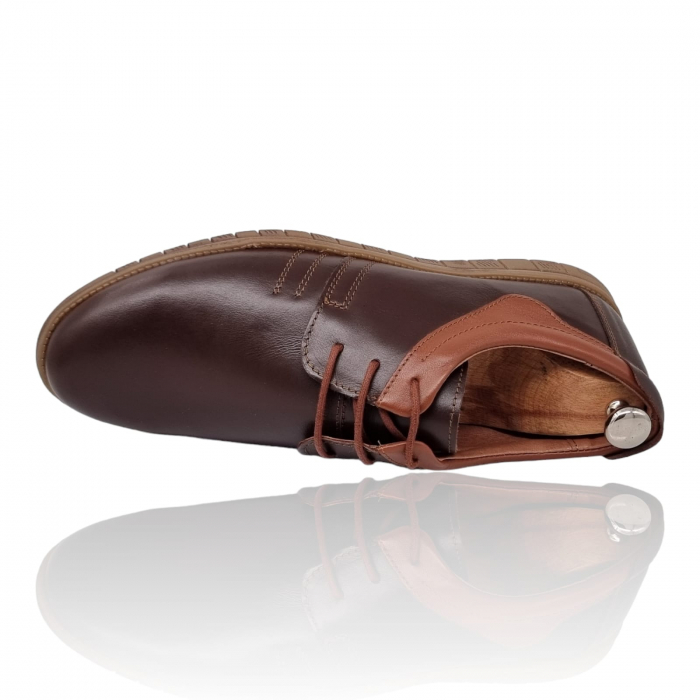 Pantofi Bărbați Casual Din Piele Naturală Maro 1306 [2]