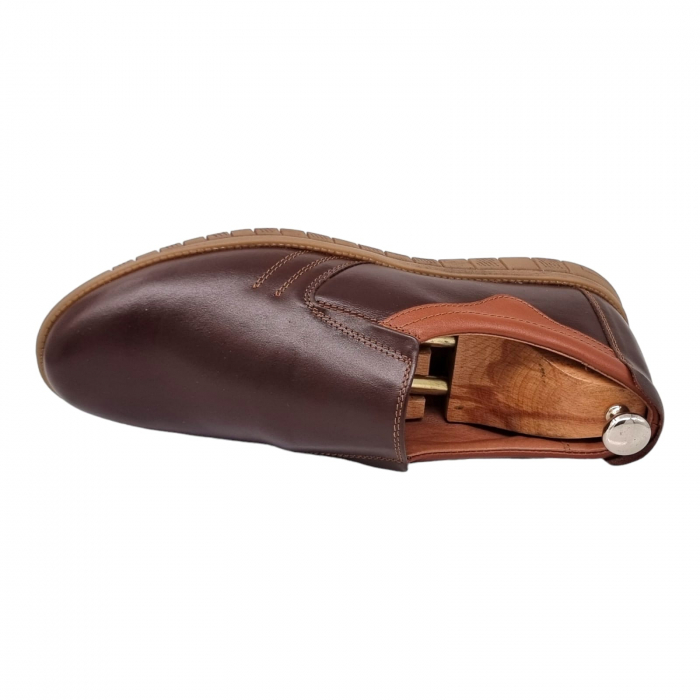 Pantofi Bărbați Casual Din Piele Naturală Maro 1307 [7]