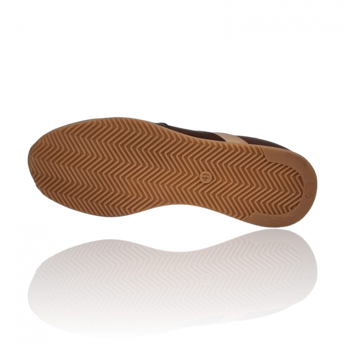 Pantofi Bărbați Casual Din Piele Naturală Maro 358 [6]
