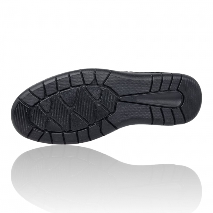 Pantofi Bărbați Casual Din Piele Naturală Neagra 1323 [7]