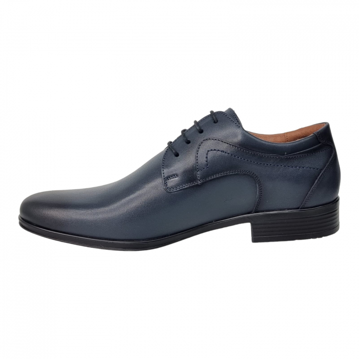 Pantofi Bărbați Eleganți Din Piele Naturală Blue 1737 [8]