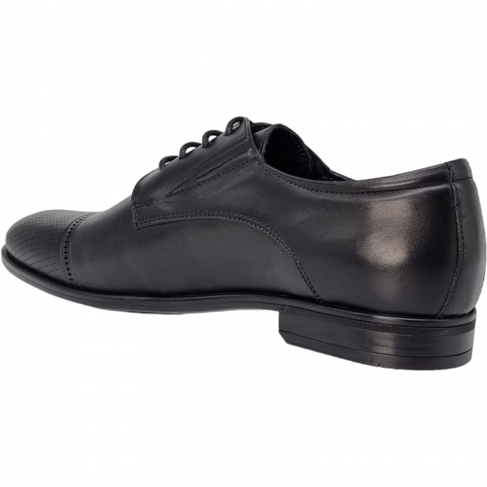 Pantofi Bărbați Eleganți Din Piele Naturală negru 1662 [4]