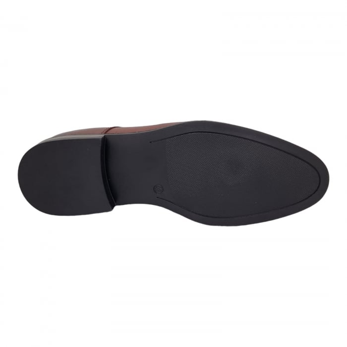 Pantofi Bărbați Eleganți Din Piele Naturală Maro 1711 [8]