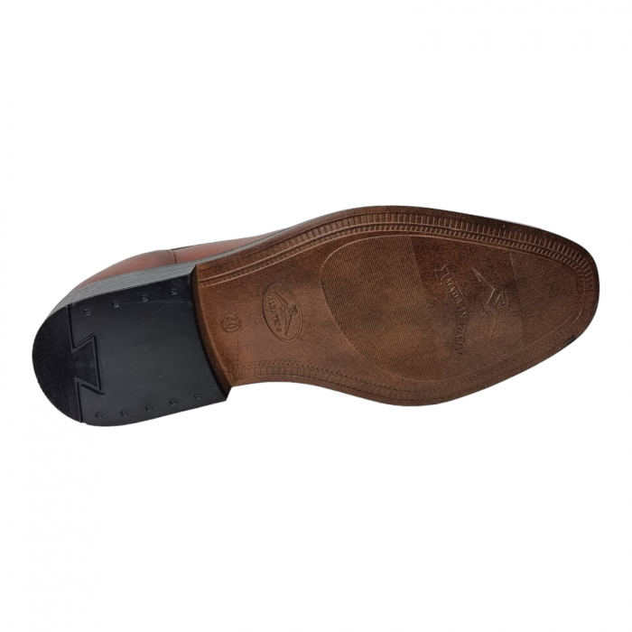 Pantofi Bărbați Eleganți Din Piele Naturală Maro 1738 [5]