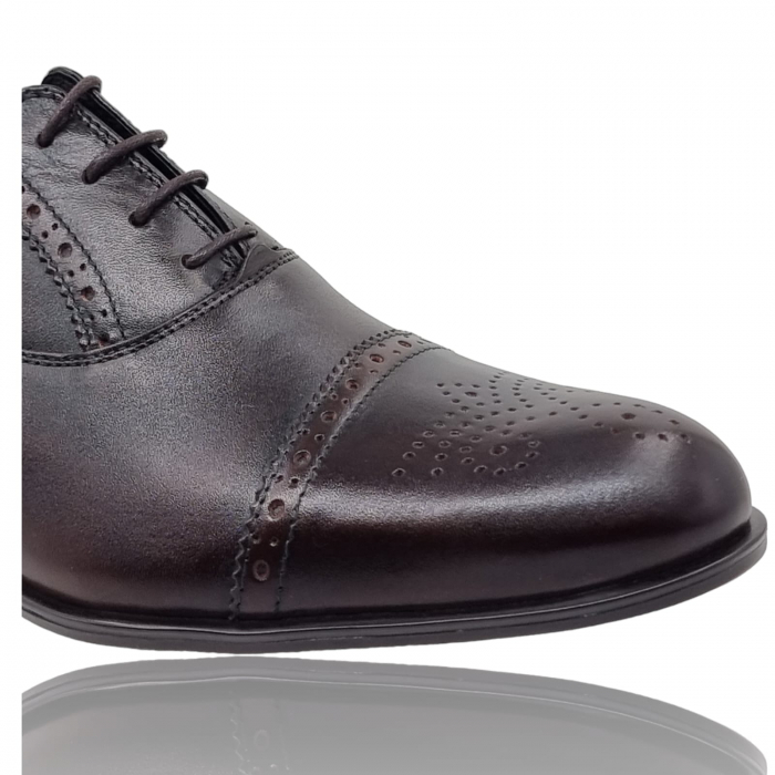 Pantofi Bărbați Eleganți Din Piele Naturală Maro 283 [3]