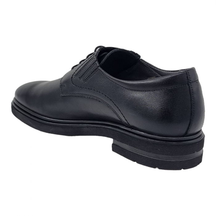 Pantofi Bărbați Eleganți Din Piele Naturală Neagra 1732 [6]