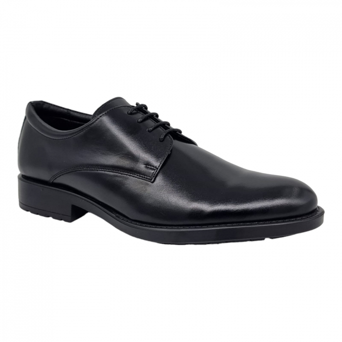 Pantofi Bărbați Eleganți Din Piele Naturală Neagra 1734 [6]