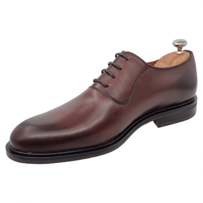 Pantofi Bărbați Eleganți Din Piele Naturală Neagra 1740 [8]