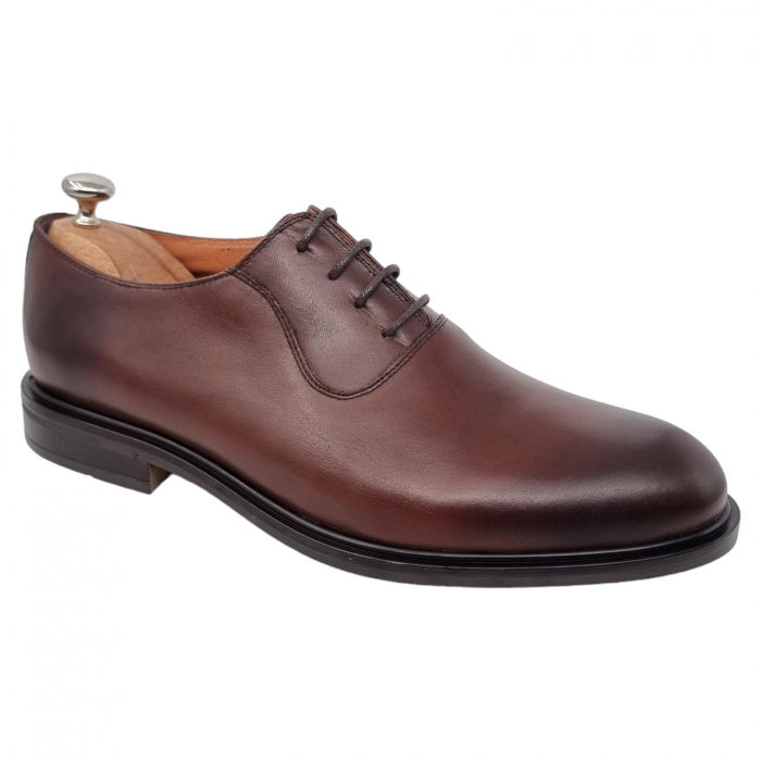 Pantofi Bărbați Eleganți Din Piele Naturală Neagra 1740 [7]