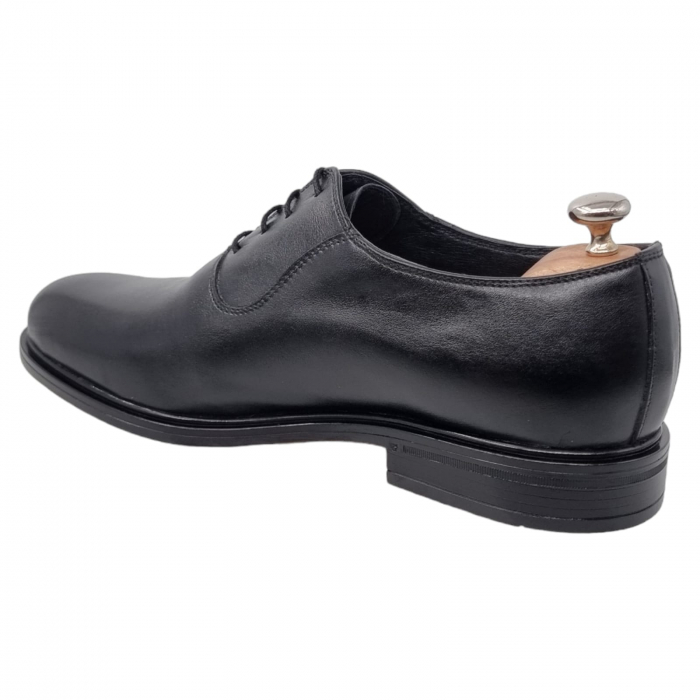 Pantofi Bărbați Eleganți Din Piele Naturală Neagra 1741 [2]