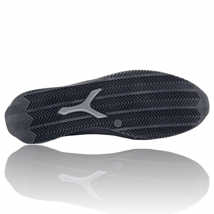 Pantofi Bărbați Sport Din Piele Naturală Neagră 1288 [5]