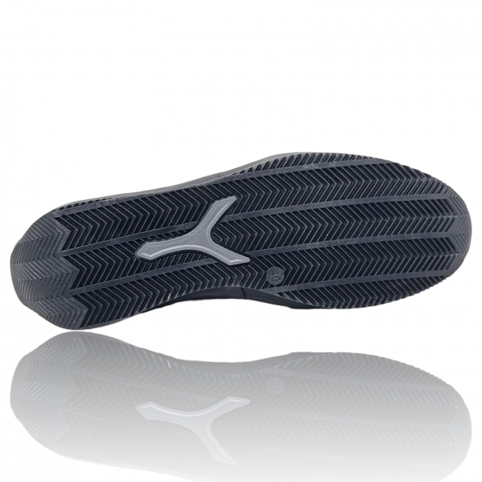 Pantofi Bărbați Sport Din Piele Naturală Neagră 1289 [8]