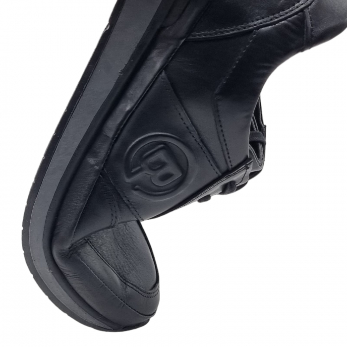 Pantofi Bărbați Sport Din Piele Naturală Neagră 1289 [19]