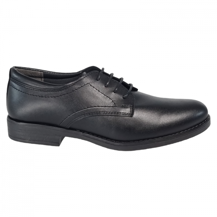 Pantofi Damă Casual Confort Din Piele Naturală Neagră 5025 [1]