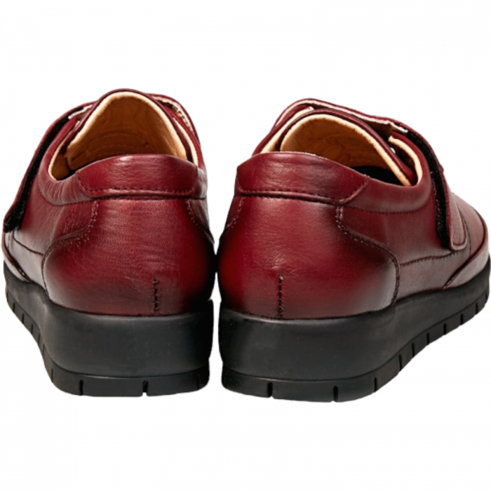 Pantofi Damă Casual Confort Din Piele Naturală Bordo 5006 [5]