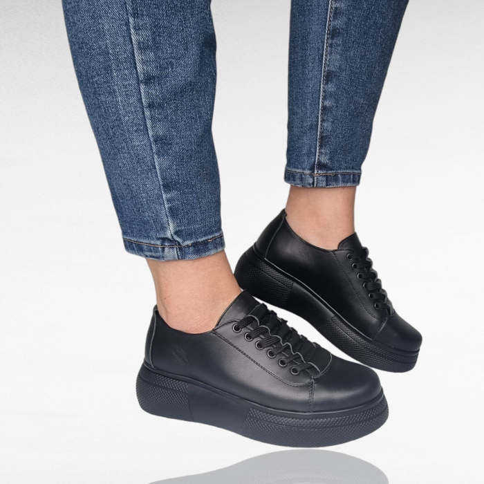 Pantofi Damă Casual Confort Din Piele 5159 [4]