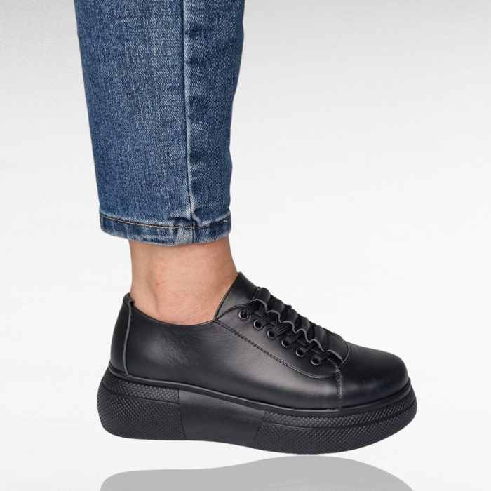 Pantofi Damă Casual Confort Din Piele 5159 [3]