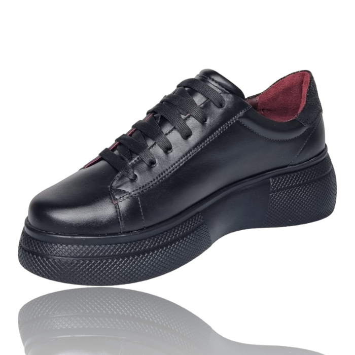Pantofi Damă Casual Confort Din Piele 5160 [2]