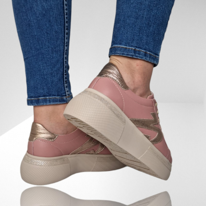 Pantofi Damă Casual Confort Din Piele 5162 [4]