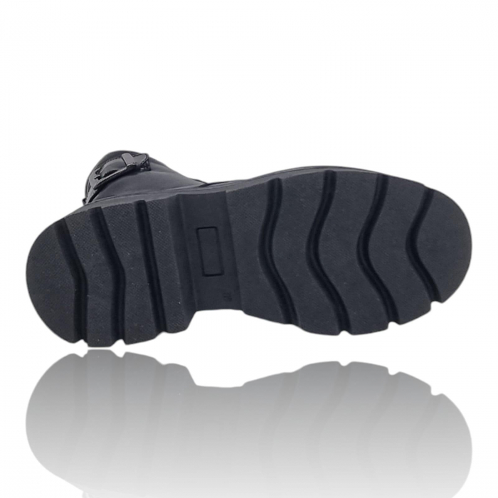 Ghete Damă Casual Din Piele Naturală Neagră 8769 [12]